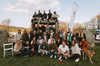 CamperBoys Teamfoto auf den Camping Days Teamtagen